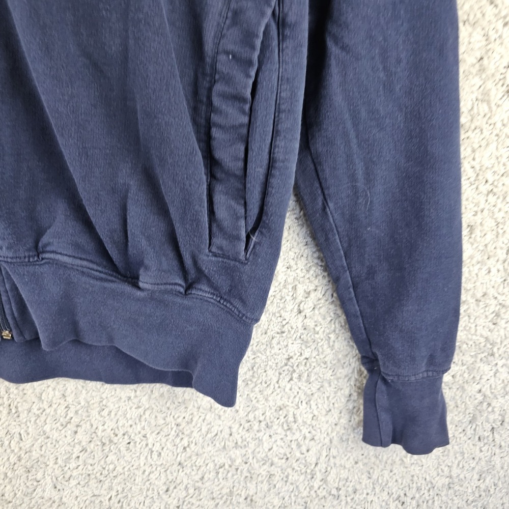 Von Dutch Flying Eye Wings Full Zip Navy Sweatshirt Size Mens Medium Made USA - Picture 7 of 8